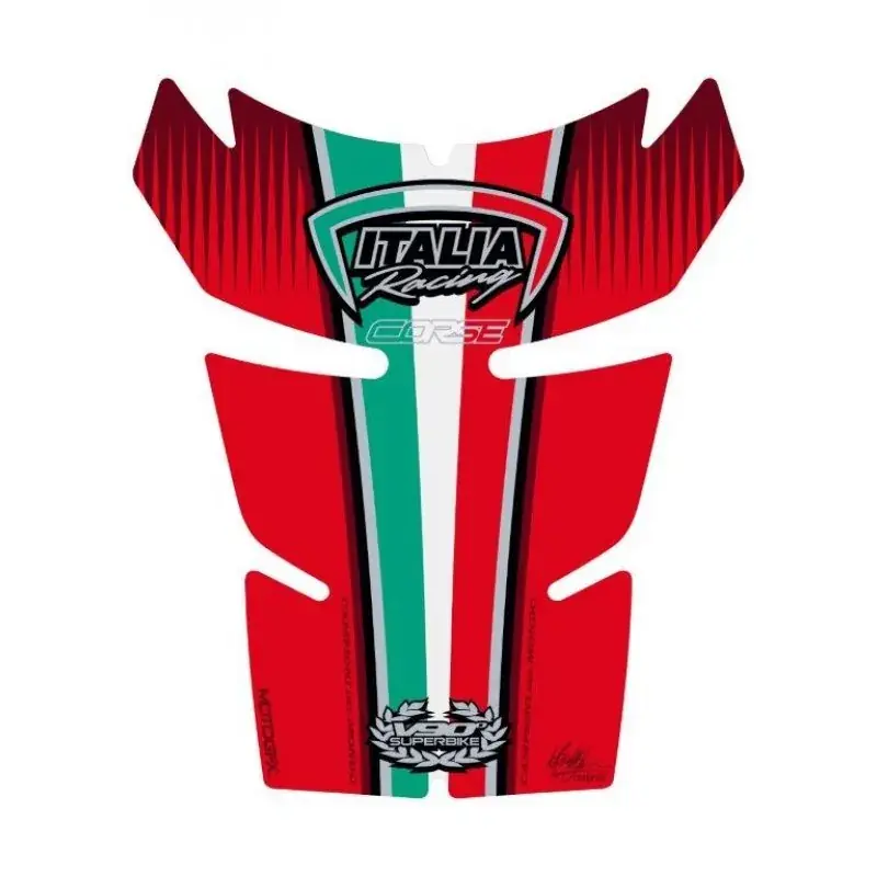 Preiswert Motografix 3D Gel Tank Pad TD013R passend für Ducati Corse V90°
