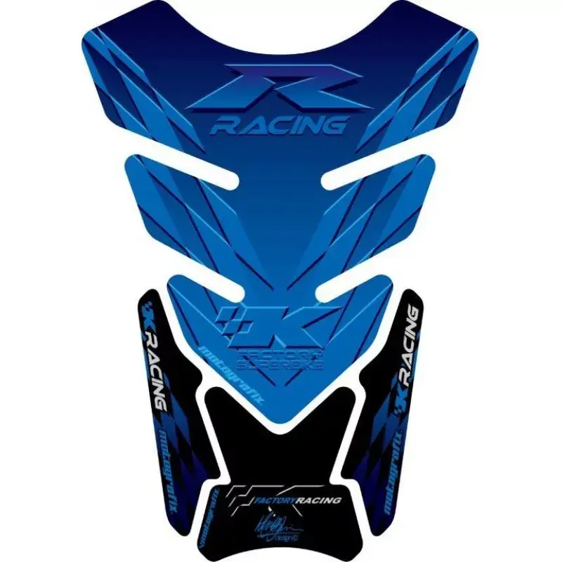 Motografix 3D Gel Tank Pad TK008B passend für Kawasaki ZX-6/7/10R Geprüft