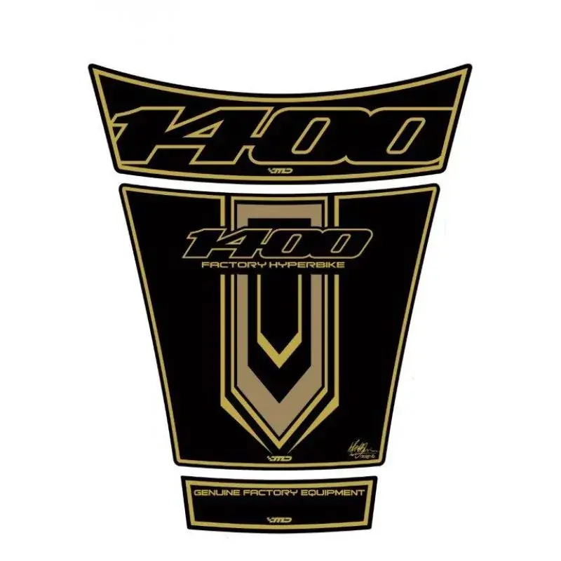 Knallerangebot Motografix 3D Gel Tank Pad Black Gold passend für Suzuki GSX 1400