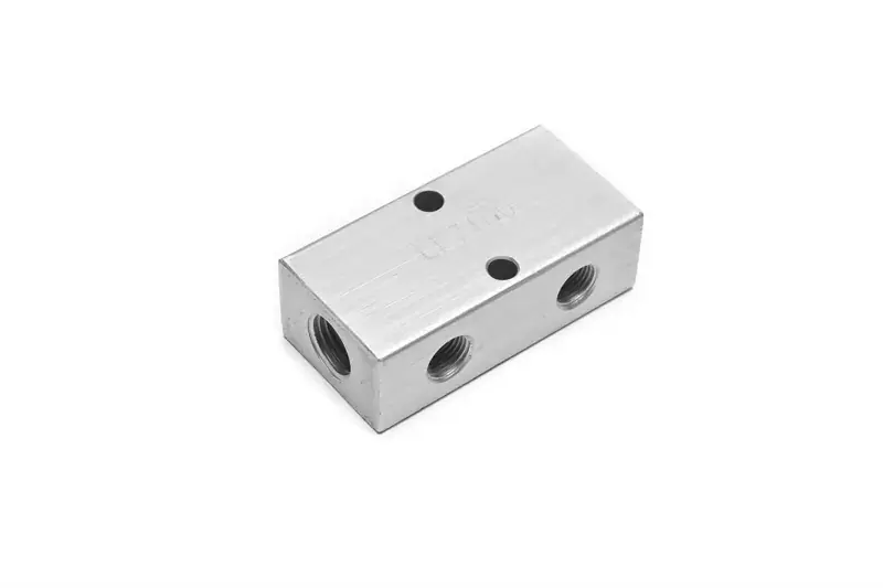TA Technix Verteilerblock 6 Anschlüsse aus Aluminium Sonderaktion
