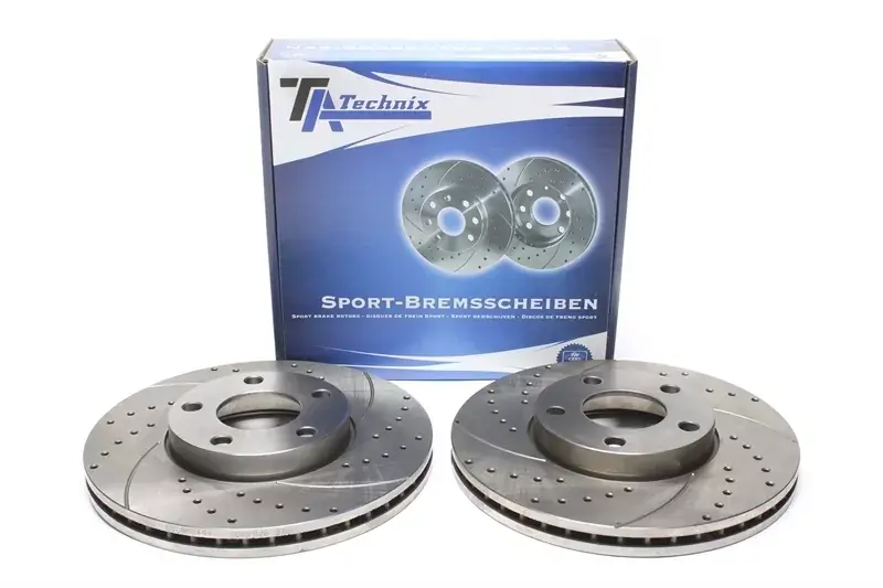 Sofort Bestellen TA Technix Sport Bremsscheiben Satz Vorderachse passend für VW Passat 3B
