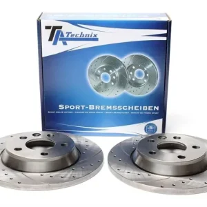 Wochenendangebot TA Technix Sport Bremsscheiben Satz Hinterachse passend für Ford Galaxy / Seat Alhambra / VW Sharan / T4