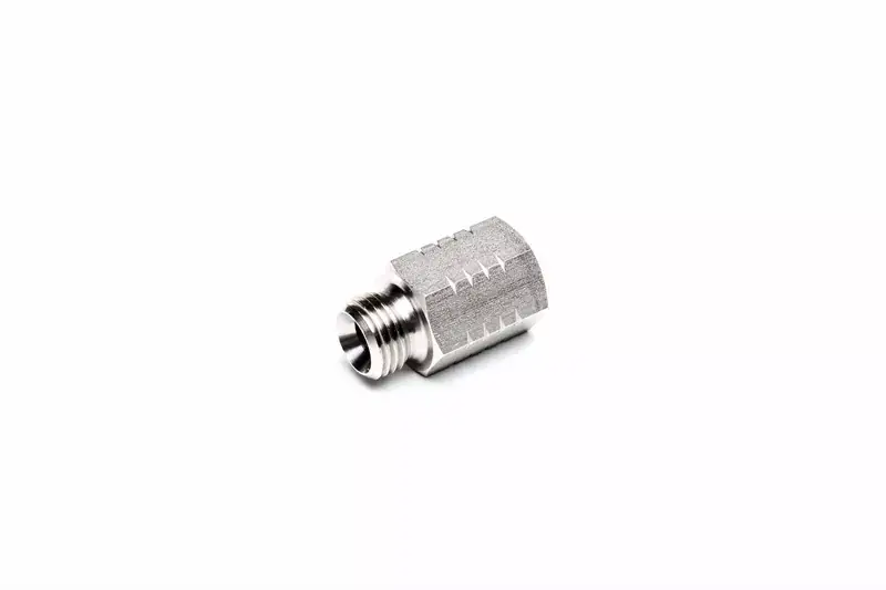 Neu TA Technix Adapter G1/4 auf NPT1/4 Messing vernickelt