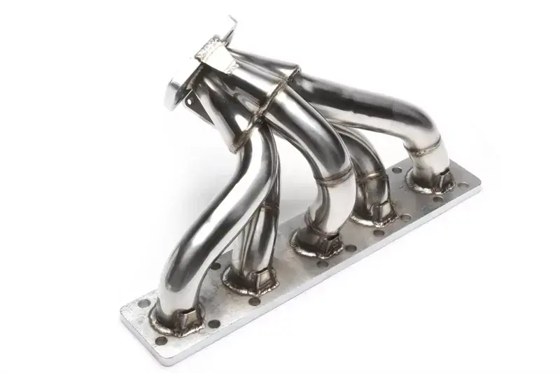 TA Technix Edelstahl Turbokrümmer passend für Audi 80/100/200/A6/Coupe/Quattro S2/RS2/S4/S6/5-Zyl 20V Geprüft
