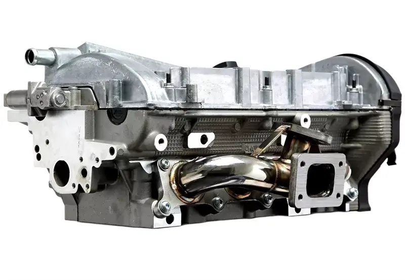 TA Technix Edelstahl Turbokrümmer mit T25 Flansch und Wastegate Anschluss passend für 1.8T Motoren Bestpreis