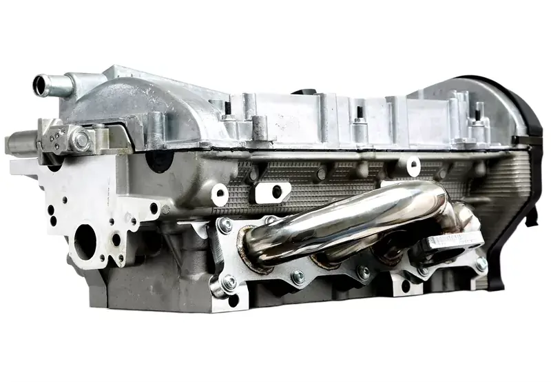 Markenprodukt TA Technix Edelstahl Turbokrümmer mit K03/K04 Flansch passend für Audi / VW 1.8T Turbo Motoren