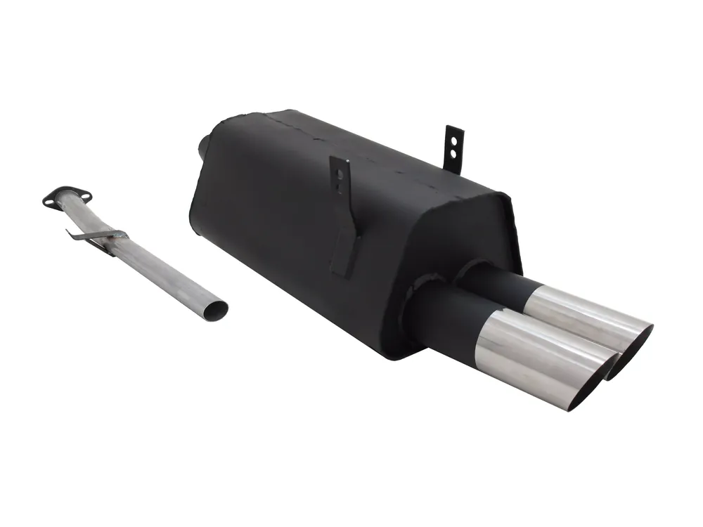 Novus Sportauspuff passend für BMW 3er E36 316 / 318 2x76mm MS-Design Neue Kollektion