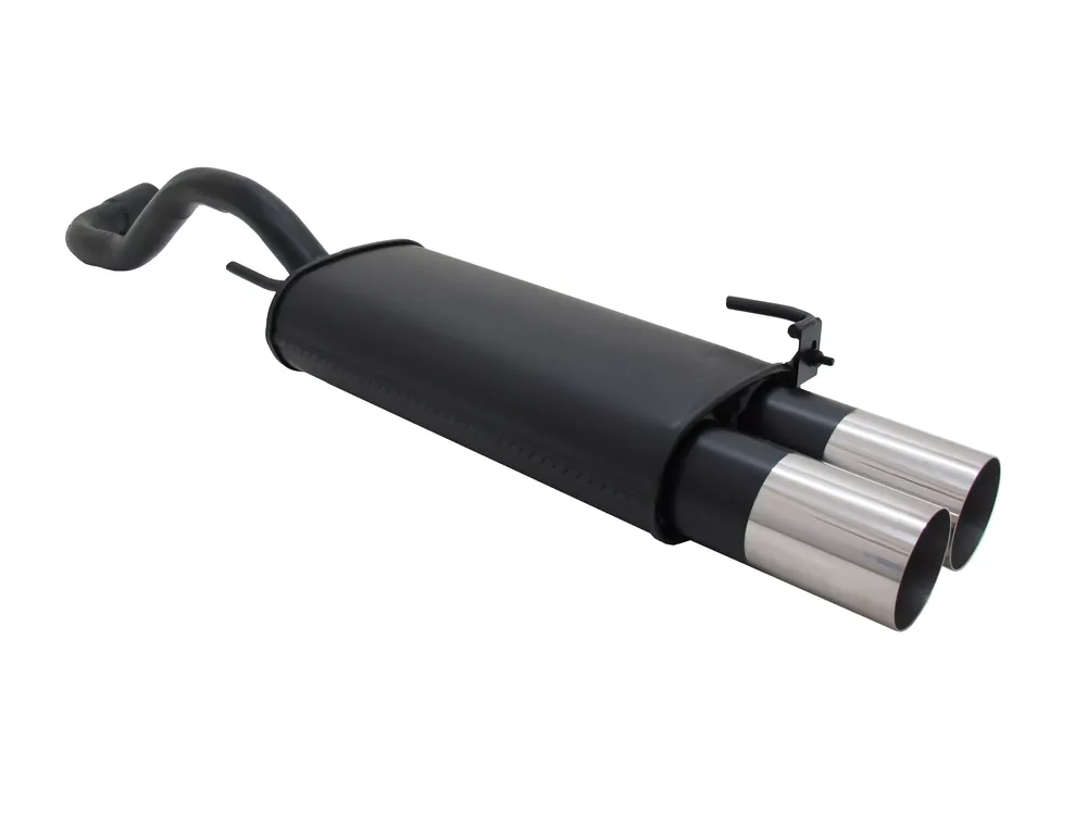 Novus Sportauspuff passend für VW Polo 4 6N / 6N2 2x90mm RL-Design Schnäppchen