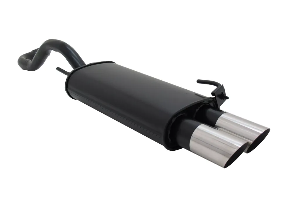 Direktkauf Novus Sportauspuff passend für VW Polo 4 6N / 6N2 2x76mm MS-Design
