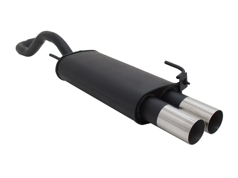 Novus Sportauspuff passend für VW Polo 4 6N / 6N2 2x76mm RL-Design Sofort Bestellen