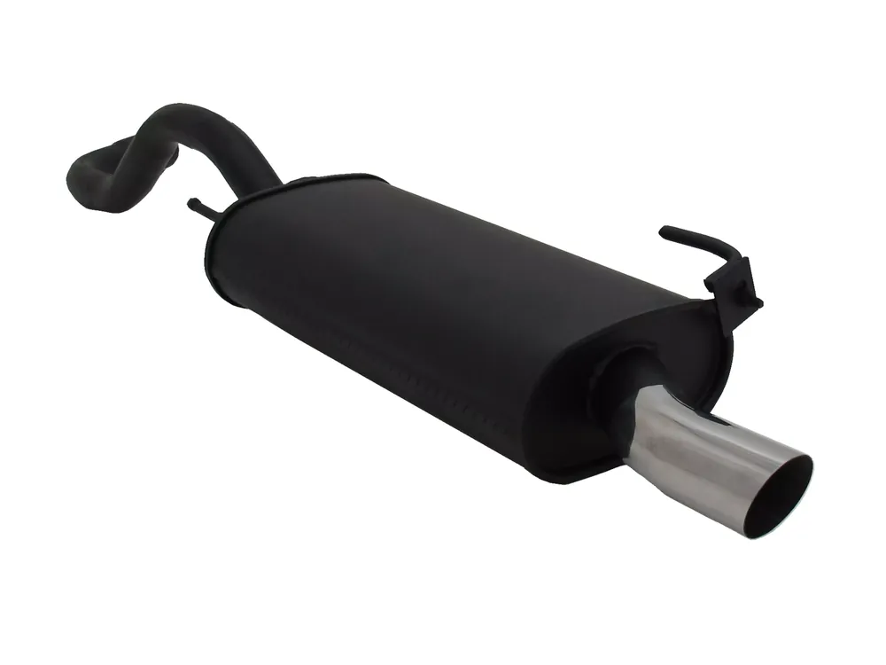 Novus Sportauspuff passend für VW Polo 4 6N / 6N2 1x60mm S-Design Expressversand