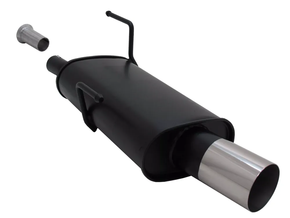 Novus Sportauspuff passend für Peugeot 206 1x90mm RL-Design Bestpreis