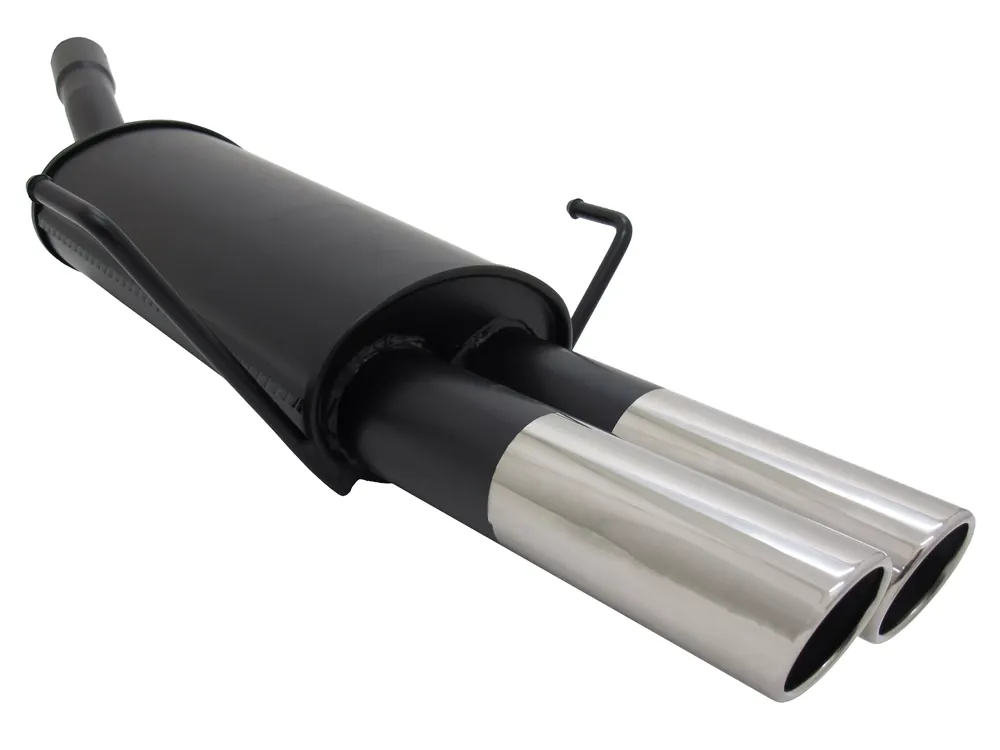 Novus Sportauspuff passend für Opel Astra H Caravan 2x76mm SR-Design Schnäppchen