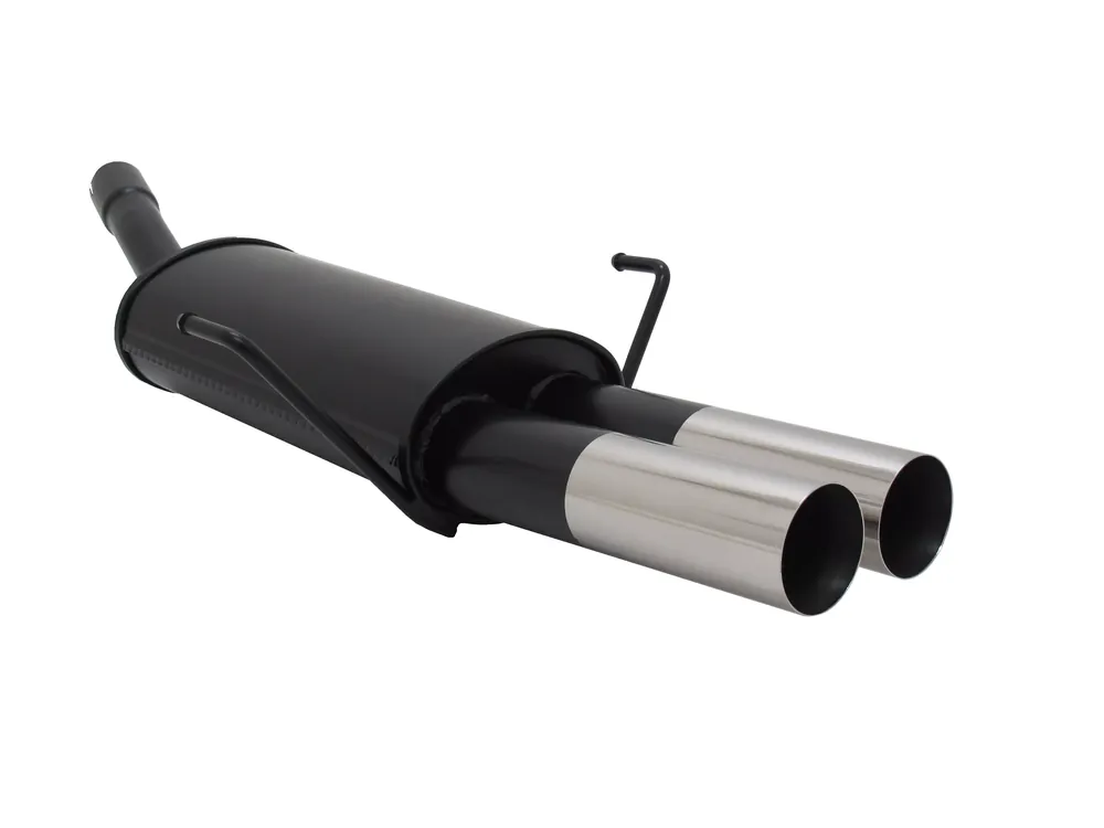 Garantierte Lieferung Novus Sportauspuff passend für Opel Astra H Caravan 2x76mm RL-Design