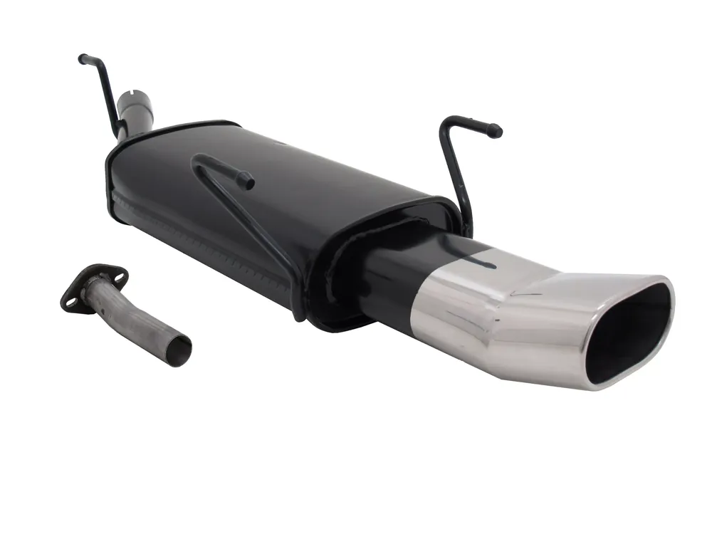 Markenware Novus Sportauspuff passend für Opel Astra G Caravan 135x75mm DTM