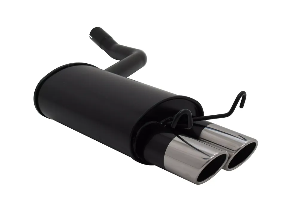 Novus Sportauspuff passend für Mercedes 190 W201 2x76mm SR-Design Solange Der Vorrat Reicht