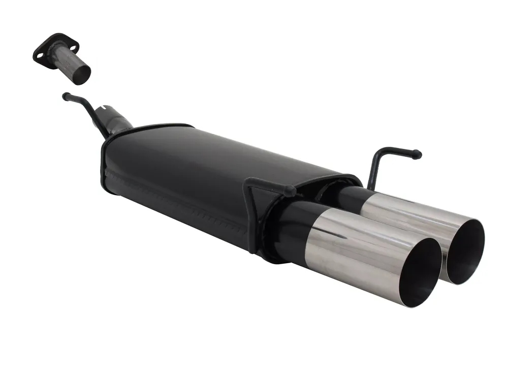 Sale Novus Sportauspuff passend für Opel Astra G CC Fließheck 2x90mm RL-Design
