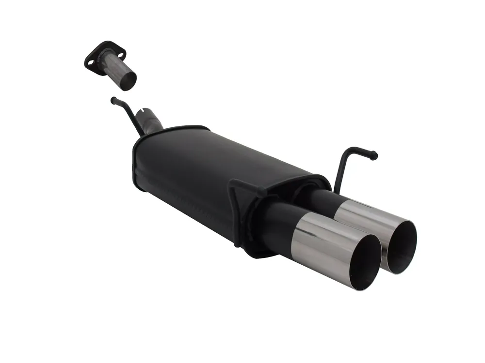 Novus Sportauspuff passend für Opel Astra G CC Fließheck 2x76mm RL-Design Sonderaktion