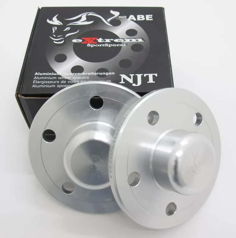 Mega-Angebot Novus NJT Alu Spurverbreiterung 20mm LK 5x112 passend für Mercedes mit Fettkappe mit ABE