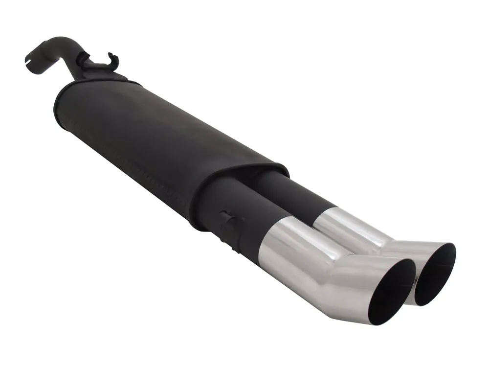 Novus Sportauspuff passend für VW Golf 2 19E 2x90mm DTM Markenprodukt