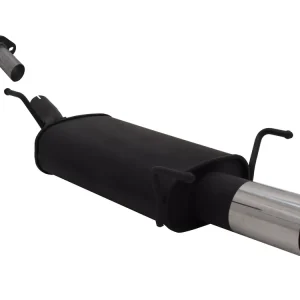 Zertifiziert Novus Sportauspuff passend für Opel Astra G CC Fließheck 1x90mm RL-Design