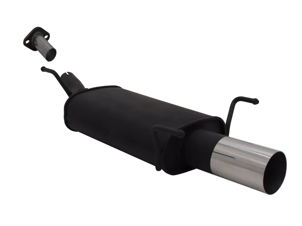 Zertifiziert Novus Sportauspuff passend für Opel Astra G CC Fließheck 1x90mm RL-Design