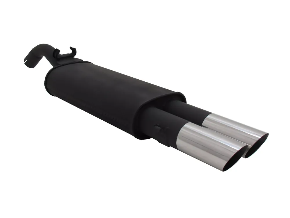 Top-Preis Novus Sportauspuff passend für VW Golf 2 19E 2x76mm MS-Design