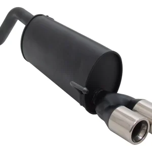 Zertifiziert Novus Sportauspuff passend für Alfa Romeo Mito / Fiat Grande Punto Abarth 2x76mm