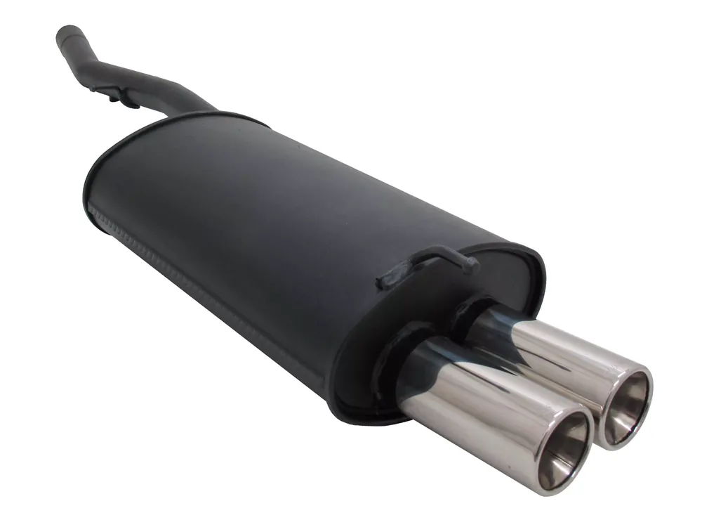 Novus Sportauspuff passend für BMW E46 318d / 320d 2x76mm Must-Have