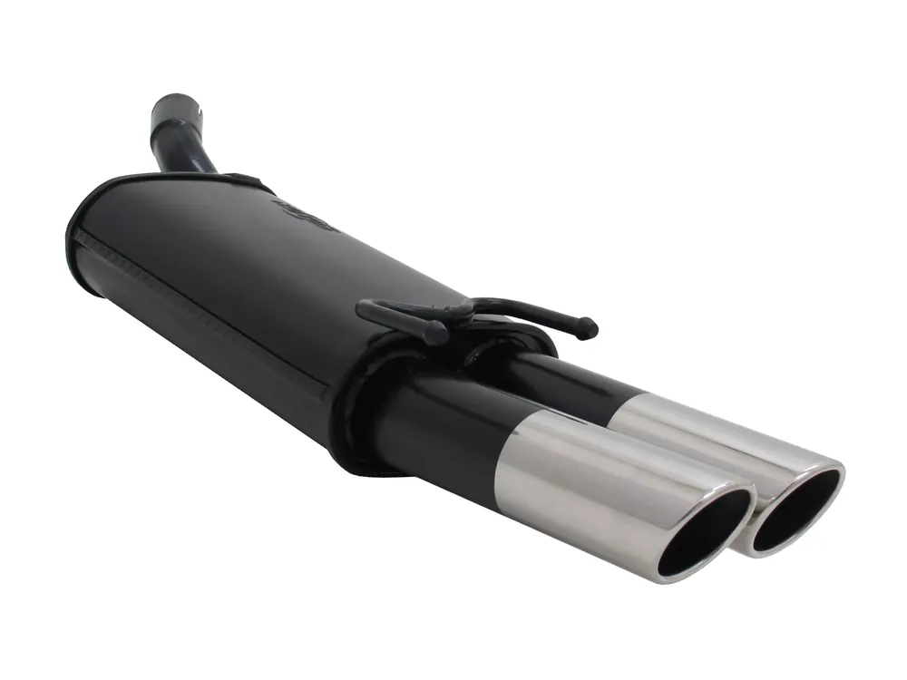 Neue Kollektion Novus Sportauspuff passend für Opel Tigra A 2x76mm SR-Design