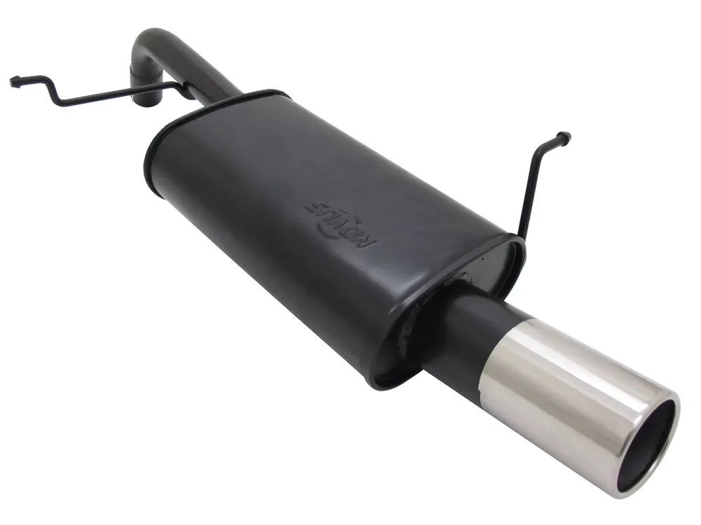 Novus Sportauspuff passend für Ford Fiesta MK7 JA8 1.25 / 1.4 / TDCI 1x90mm Sofort Bestellen