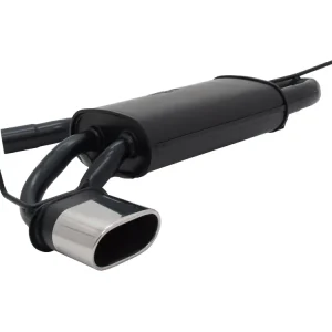 Zertifiziert Novus Sportauspuff passend für VW Golf 5 / VW Golf 6 135x75mm