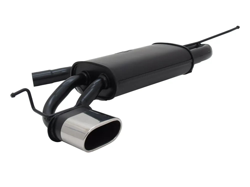 Zertifiziert Novus Sportauspuff passend für VW Golf 5 / VW Golf 6 135x75mm