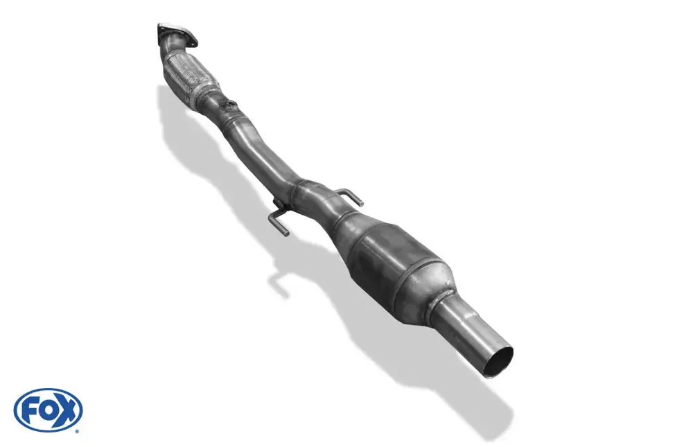 Nur Heute FOX Downpipe passend für Opel Corsa D GSI/OPC Euro 5 mit 200-Zellen HJS-Katalysator