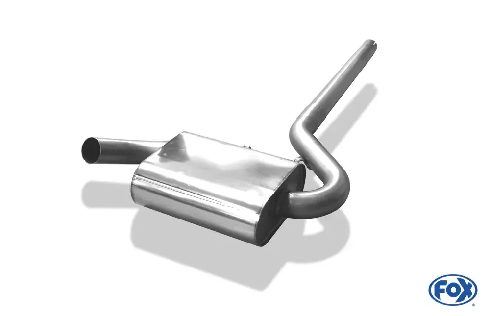 FOX Vorschalldämpfer Ø63,5mm passend für VW Corrado G60 Top-Seller