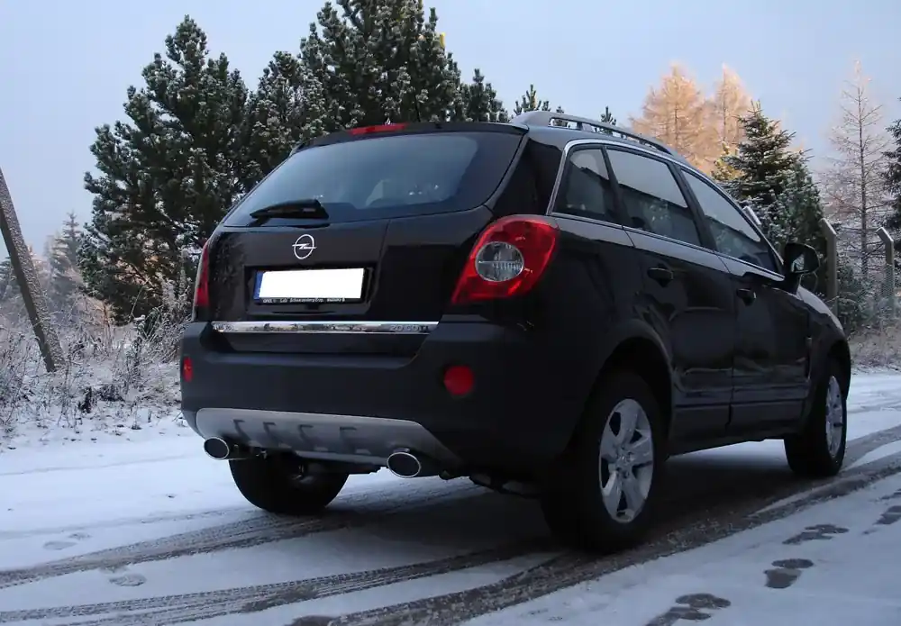 FOX Endschalldämpfer passend für Opel Antara – 140x90 Typ 33 rechts/links Bestseller