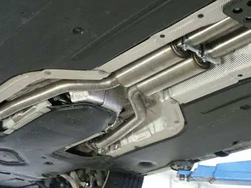 Garantierte Lieferung FOX Edelstahl Vorschalldämpfer passend für BMW E63/64 645i 650i