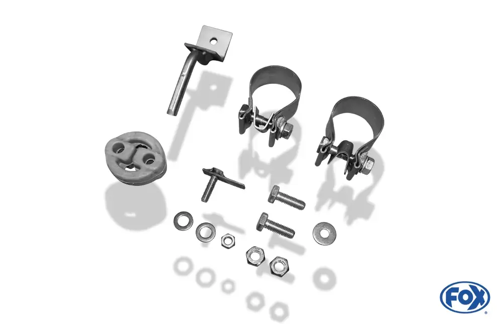 Mega-Angebot FOX Endschalldämpfer passend für Daihatsu Terios J2 4x4 - 1x90 Typ 13 rechts/links