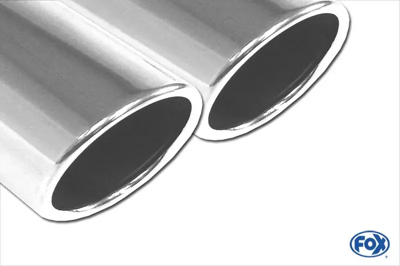 FOX Endschalldämpfer 2x90 Typ 16 Edelstahl passend für VW Beetle 5C Sonderangebot