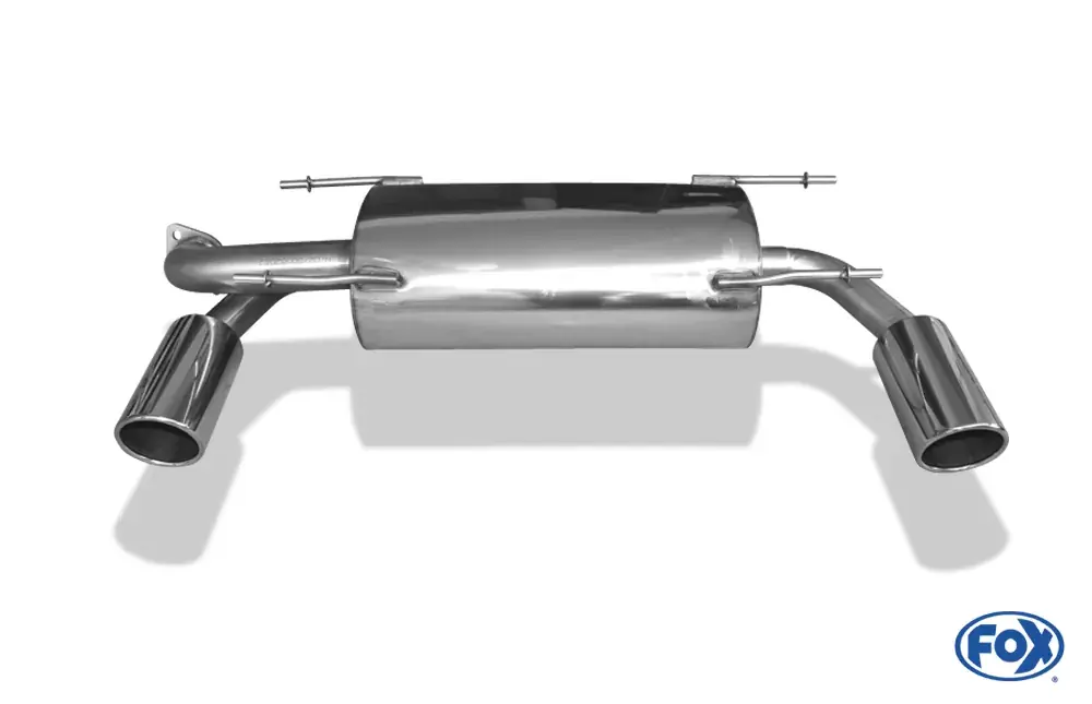 FOX Endschalldämpfer passend für Subaru BRZ / Toyota GT86 - 1x100 Typ 16 rechts/links Top-Seller