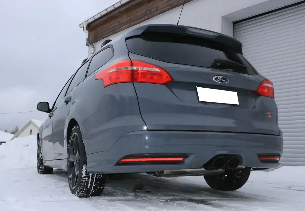 Nur Heute FOX Endschalldämpfer passend für Ford Focus III ST Turnier