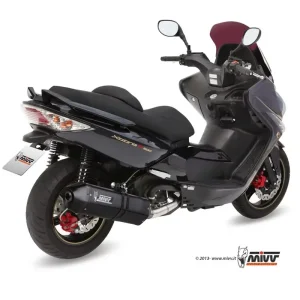 Preiswert MIVV Speed Edge Auspuff Edelstahl Schwarz passend für Kymco Xciting 500