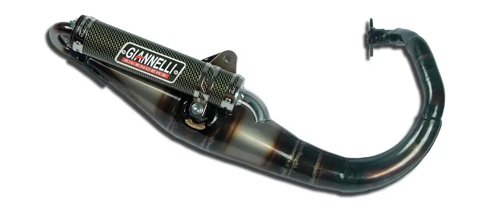 Sonderangebot Giannelli Rekord Auspuff passend für Malaguti F12 Phantom 50 Power UP ´07–´10