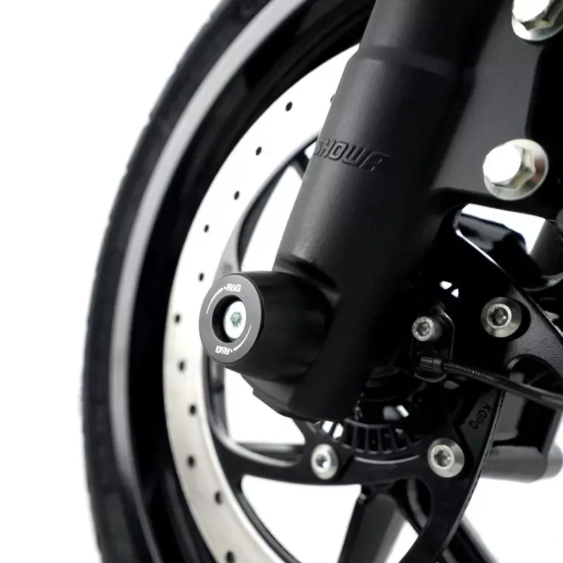 Neu Im Sortiment R&G PRO Gabel Protektoren passend für Royal Enfield Himalayan 450 / Guerrilla 450 ab 2024
