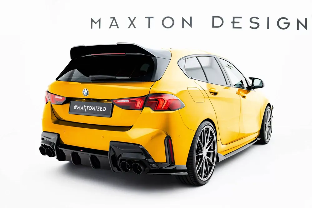 Heck Ansatz Flaps Diffusor V.1 passend für BMW 1er M-Paket F70 Highlight