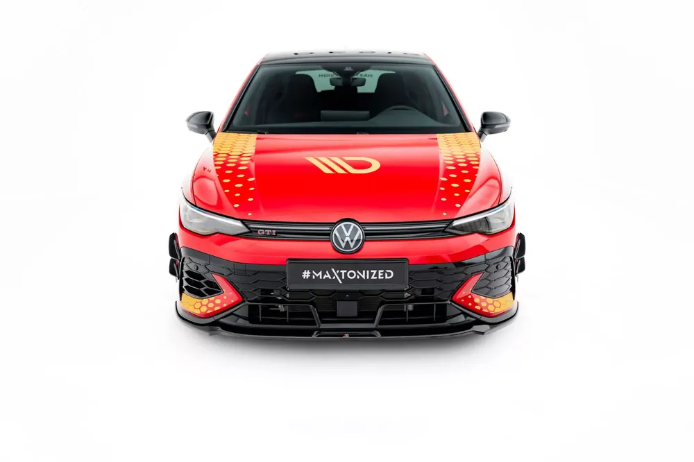 Front Ansatz V.3 passend für VW Golf GTI Clubsport Mk8 Facelift Online Kaufen