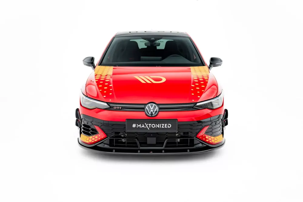 Jetzt Kaufen Front Ansatz V.2 passend für VW Golf GTI Clubsport Mk8 Facelift