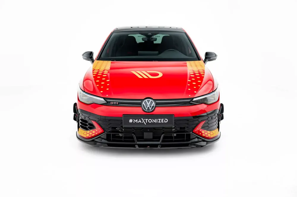 Günstig Front Ansatz V.1 passend für VW Golf GTI Clubsport Mk8 Facelift
