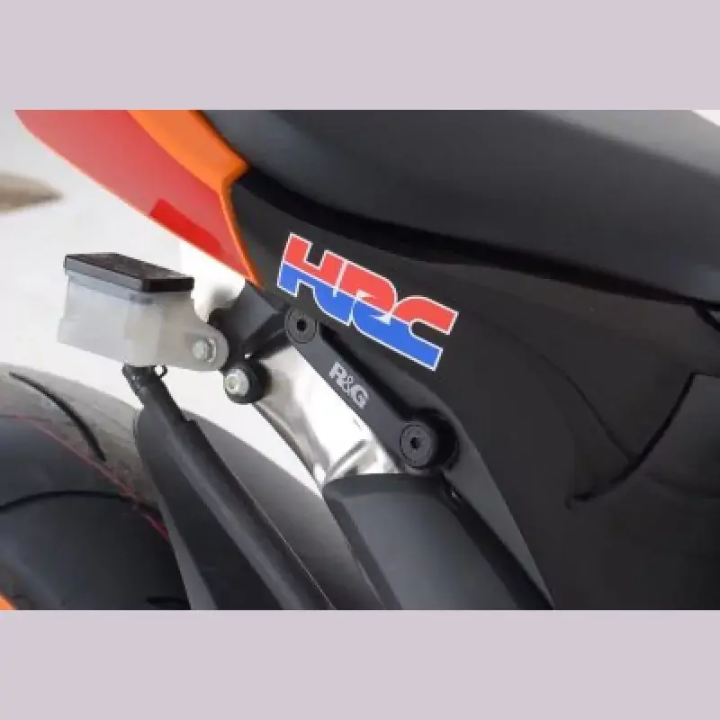 R&G hintere Fußrastenabdeckung passend für Honda CBR 600 RR ab 2007 Versand Am Gleichen Tag
