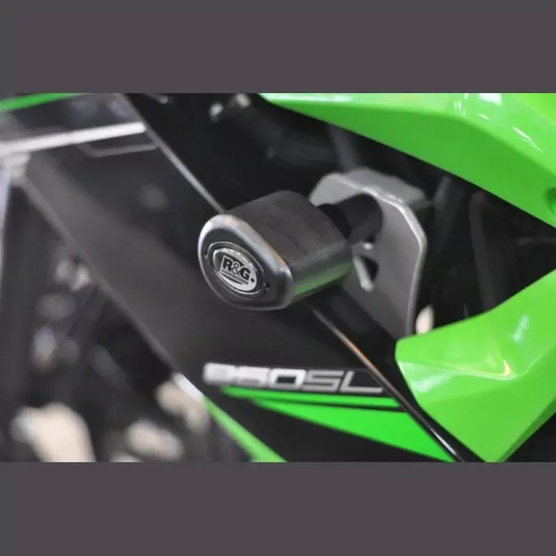 R&G Racing Sturzpads No Cut passend für Kawasaki Ninja 125 ab 2019 Echt